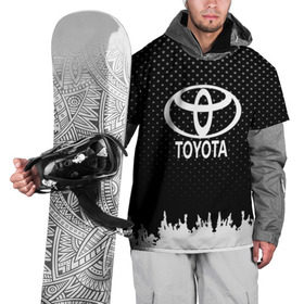 Накидка на куртку 3D с принтом Toyota в Курске, 100% полиэстер |  | auto | automobile | car | machine | motor | motor car | sport car | toyota | автомашина | бренд | легковой автомобиль | марка | спортивный автомобиль | тачка