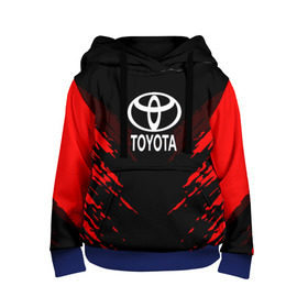 Детская толстовка 3D с принтом TOYOTA SPORT COLLECTION в Курске, 100% полиэстер | двухслойный капюшон со шнурком для регулировки, мягкие манжеты на рукавах и по низу толстовки, спереди карман-кенгуру с мягким внутренним слоем | auto | automobile | car | machine | motor | motor car | sport car | toyota | автомашина | бренд | легковой автомобиль | марка | спортивный автомобиль | тачка