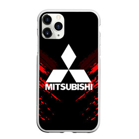 Чехол для iPhone 11 Pro матовый с принтом MITSUBISHI SPORT COLLECTION в Курске, Силикон |  |  машина | марка | митсубиси