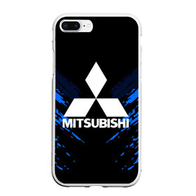 Чехол для iPhone 7Plus/8 Plus матовый с принтом MITSUBISHI SPORT COLLECTION в Курске, Силикон | Область печати: задняя сторона чехла, без боковых панелей |  машина | марка | митсубиси