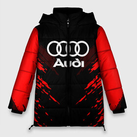 Женская зимняя куртка 3D с принтом AUDI SPORT COLLECTION в Курске, верх — 100% полиэстер; подкладка — 100% полиэстер; утеплитель — 100% полиэстер | длина ниже бедра, силуэт Оверсайз. Есть воротник-стойка, отстегивающийся капюшон и ветрозащитная планка. 

Боковые карманы с листочкой на кнопках и внутренний карман на молнии | audi | auto | automobile | car | machine | motor | motor car | sport car | автомашина | ауди | бренд | легковой автомобиль | марка | спортивный автомобиль | тачка