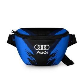 Поясная сумка 3D с принтом AUDI SPORT COLLECTION в Курске, 100% полиэстер | плотная ткань, ремень с регулируемой длиной, внутри несколько карманов для мелочей, основное отделение и карман с обратной стороны сумки застегиваются на молнию | audi | auto | automobile | car | machine | motor | motor car | sport car | автомашина | ауди | бренд | легковой автомобиль | марка | спортивный автомобиль | тачка