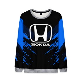 Мужской свитшот 3D с принтом HONDA SPORT COLLECTION в Курске, 100% полиэстер с мягким внутренним слоем | круглый вырез горловины, мягкая резинка на манжетах и поясе, свободная посадка по фигуре | auto | automobile | car | honda | machine | motor | motor car | sport car | автомашина | бренд | легковой автомобиль | марка | спортивный автомобиль | тачка | хонда