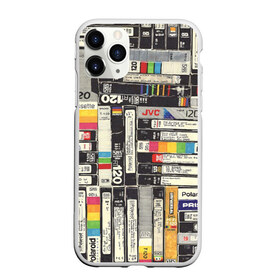 Чехол для iPhone 11 Pro матовый с принтом VHS-кассеты в Курске, Силикон |  | 90 е | basf | jvc | maxell | polaroid | retro | видак | видео | видик | девяностые | ностальгия | ретро