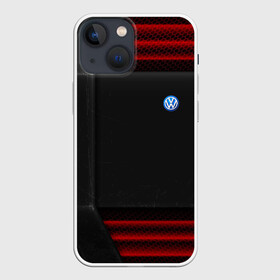 Чехол для iPhone 13 mini с принтом Volkswagen auto sport в Курске,  |  | auto | automobile | car | machine | motor | motor car | sport car | volkswagen | автомашина | бренд | легковой автомобиль | марка | спортивный автомобиль | тачка