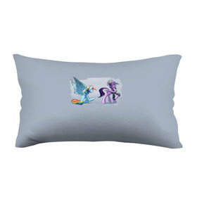 Подушка 3D антистресс с принтом My Little Pony в Курске, наволочка — 100% полиэстер, наполнитель — вспененный полистирол | состоит из подушки и наволочки на молнии | 