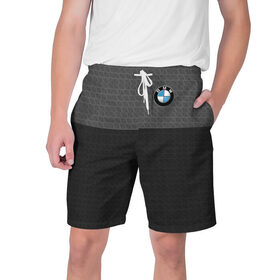 Мужские шорты 3D с принтом BMW SPORT в Курске,  полиэстер 100% | прямой крой, два кармана без застежек по бокам. Мягкая трикотажная резинка на поясе, внутри которой широкие завязки. Длина чуть выше колен | 