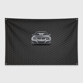 Флаг-баннер с принтом BMW в Курске, 100% полиэстер | размер 67 х 109 см, плотность ткани — 95 г/м2; по краям флага есть четыре люверса для крепления | bmw | авто | автомобиль | бмв