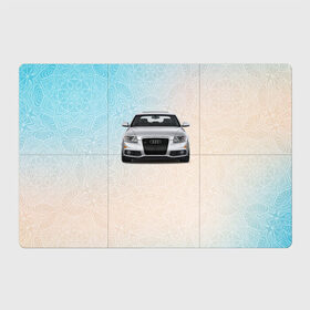 Магнитный плакат 3Х2 с принтом Audi rs4 в Курске, Полимерный материал с магнитным слоем | 6 деталей размером 9*9 см | audi | авто | автомобиль | ауди