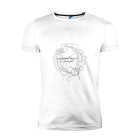 Мужская футболка премиум с принтом Evanescence в Курске, 92% хлопок, 8% лайкра | приталенный силуэт, круглый вырез ворота, длина до линии бедра, короткий рукав | 