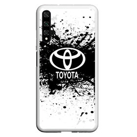 Чехол для Honor 20 с принтом Toyota в Курске, Силикон | Область печати: задняя сторона чехла, без боковых панелей | auto | automobile | car | carbon | machine | motor | motor car | sport car | toyota | автомашина | бренд | легковой автомобиль | марка | спортивный автомобиль | тачка