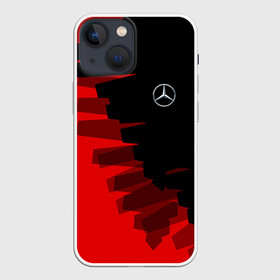 Чехол для iPhone 13 mini с принтом MERCEDES BENZ SPORT в Курске,  |  | amg | auto | mercedes | авто | автомобиль | автомобильные | амг | бренд | марка | машины | мерседес