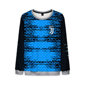 Мужской свитшот 3D с принтом Juventus sport uniform в Курске, 100% полиэстер с мягким внутренним слоем | круглый вырез горловины, мягкая резинка на манжетах и поясе, свободная посадка по фигуре | 