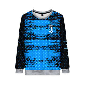 Женский свитшот 3D с принтом Juventus sport uniform в Курске, 100% полиэстер с мягким внутренним слоем | круглый вырез горловины, мягкая резинка на манжетах и поясе, свободная посадка по фигуре | 