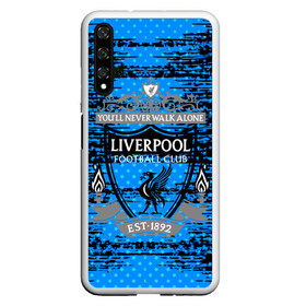 Чехол для Honor 20 с принтом Liverpool sport uniform в Курске, Силикон | Область печати: задняя сторона чехла, без боковых панелей | football | soccer | ливерпуль