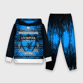 Детский костюм 3D (с толстовкой) с принтом Liverpool sport uniform в Курске,  |  | Тематика изображения на принте: football | soccer | ливерпуль