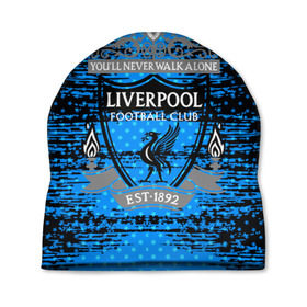 Шапка 3D с принтом Liverpool sport uniform в Курске, 100% полиэстер | универсальный размер, печать по всей поверхности изделия | football | soccer | ливерпуль