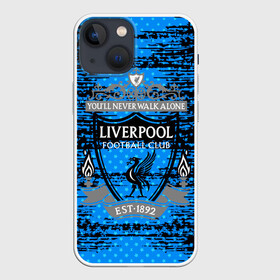 Чехол для iPhone 13 mini с принтом Liverpool sport uniform в Курске,  |  | football | soccer | ливерпуль