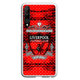 Чехол для Honor P30 с принтом Liverpool sport uniform в Курске, Силикон | Область печати: задняя сторона чехла, без боковых панелей | football | soccer | ливерпуль