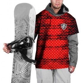 Накидка на куртку 3D с принтом FLUMINENSE sport uniform в Курске, 100% полиэстер |  | football | soccer