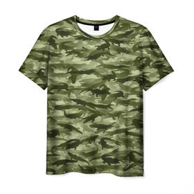 Мужская футболка 3D с принтом Камуфляж с крокодилами в Курске, 100% полиэфир | прямой крой, круглый вырез горловины, длина до линии бедер | аллигатор | африка | болото | животные | кайман | крокодил | милитари | паттерн | проесмыкающиеся | хаки | хищники