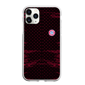 Чехол для iPhone 11 Pro Max матовый с принтом Bayern abstract collection в Курске, Силикон |  | football | soccer | байерн