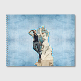 Альбом для рисования с принтом Райан Гослинг_11 в Курске, 100% бумага
 | матовая бумага, плотность 200 мг. | Тематика изображения на принте: ryan gosling | актер | райан гослинг
