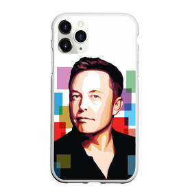 Чехол для iPhone 11 Pro матовый с принтом Илон Маск в Курске, Силикон |  | elon musk | тесла