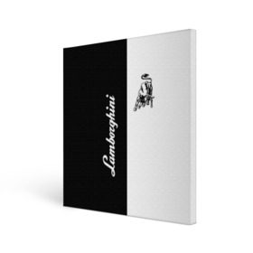 Холст квадратный с принтом Lamborghini в Курске, 100% ПВХ |  | Тематика изображения на принте: automobili | lamborghini | s.p.a. | авто | автомобиль | ламборгини | ламборджини | ламборжини