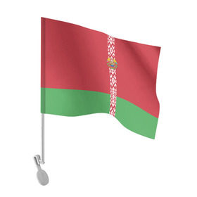 Флаг для автомобиля с принтом Белоруссия, лента с гербом в Курске, 100% полиэстер | Размер: 30*21 см | belarus | byelorussia | беларусь | белорус | белоруссия | белорусский | минск | республика | флаг