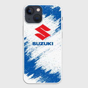 Чехол для iPhone 13 mini с принтом Suzuki в Курске,  |  | auto | car | race | suzuki | авто | гонки | краска | краски | марка | машина | сузуки