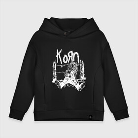 Детское худи Oversize хлопок с принтом Korn в Курске, френч-терри — 70% хлопок, 30% полиэстер. Мягкий теплый начес внутри —100% хлопок | боковые карманы, эластичные манжеты и нижняя кромка, капюшон на магнитной кнопке | korn | koяn | альтернативный | арвизу | гранж | грув | группа | дэвис | корн | коян | лузье | манки | метал | музыка | нюметал | панк | песни | рок | уэлч | филди | филипп | хэд | череп | шаффер