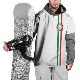 Накидка на куртку 3D с принтом Италия, лента с гербом в Курске, 100% полиэстер |  | Тематика изображения на принте: 