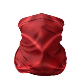 Бандана-труба 3D с принтом Красный Шелк в Курске, 100% полиэстер, ткань с особыми свойствами — Activecool | плотность 150‒180 г/м2; хорошо тянется, но сохраняет форму | шелк