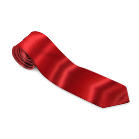 Галстук 3D с принтом Красный Шелк в Курске, 100% полиэстер | Длина 148 см; Плотность 150-180 г/м2 | шелк