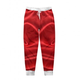 Мужские брюки 3D с принтом Красный Шелк в Курске, 100% полиэстер | манжеты по низу, эластичный пояс регулируется шнурком, по бокам два кармана без застежек, внутренняя часть кармана из мелкой сетки | шелк