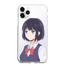 Чехол для iPhone 11 Pro Max матовый с принтом Hanabi Yasuraoka в Курске, Силикон |  | anime | hanabi yasuraoka | kuzu no honkai | scums wish | аниме | тайные желания отвергнутых