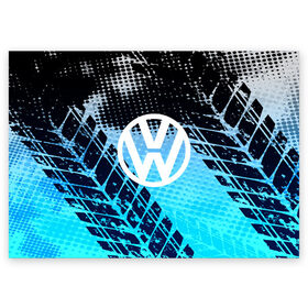 Поздравительная открытка с принтом Volkswagen sport auto motors в Курске, 100% бумага | плотность бумаги 280 г/м2, матовая, на обратной стороне линовка и место для марки
 | auto | automobile | car | carbon | machine | motor | motor car | sport car | volkswagen | автомашина | бренд | легковой автомобиль | марка | спортивный автомобиль | тачка