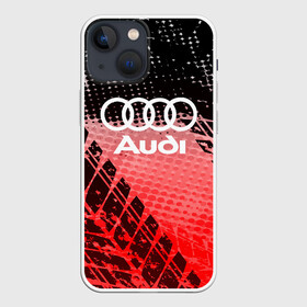 Чехол для iPhone 13 mini с принтом Audi sport auto motors в Курске,  |  | audi | auto | automobile | car | carbon | machine | motor | motor car | sport car | автомашина | ауди | бренд | легковой автомобиль | марка | спортивный автомобиль | тачка