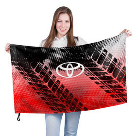 Флаг 3D с принтом Toyota sport auto motors в Курске, 100% полиэстер | плотность ткани — 95 г/м2, размер — 67 х 109 см. Принт наносится с одной стороны | auto | automobile | car | carbon | machine | motor | motor car | sport car | toyota | автомашина | бренд | легковой автомобиль | марка | спортивный автомобиль | тачка