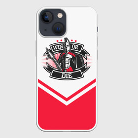 Чехол для iPhone 13 mini с принтом Победи или умри в Курске,  |  | fcsm | football | sp | мясные | футбольный клуб