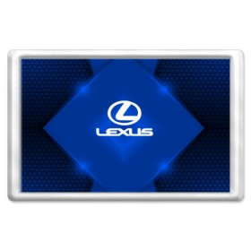 Магнит 45*70 с принтом Lexus SPORT в Курске, Пластик | Размер: 78*52 мм; Размер печати: 70*45 | 