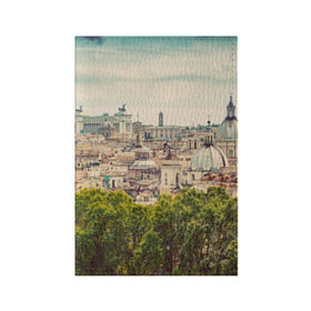 Обложка для паспорта матовая кожа с принтом Рим в Курске, натуральная матовая кожа | размер 19,3 х 13,7 см; прозрачные пластиковые крепления | italy | rome | архитектура | европа | история | италия | отдых | отпуск | приключение | путешествие | рим | экскурсия