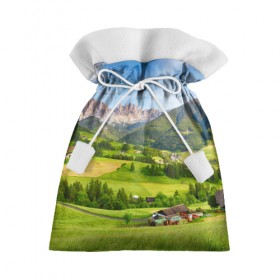 Подарочный 3D мешок с принтом Альпы в Курске, 100% полиэстер | Размер: 29*39 см | Тематика изображения на принте: австрия | альпы | германия | горный хребет | горы | италия | красота | лес | лихтенштейн | луг | пейзаж | природа | простор | раздолье | словения | франция | швейцария