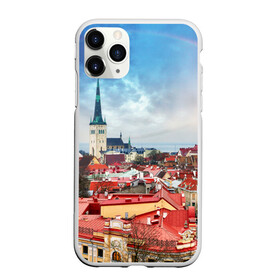 Чехол для iPhone 11 Pro матовый с принтом Таллин (Эстония) в Курске, Силикон |  | Тематика изображения на принте: estonia | tallin | город | европа | путешествие | таллин | туризм | эстония