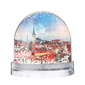 Водяной шар с принтом Таллин (Эстония) в Курске, Пластик | Изображение внутри шара печатается на глянцевой фотобумаге с двух сторон | estonia | tallin | город | европа | путешествие | таллин | туризм | эстония