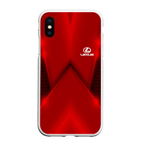 Чехол для iPhone XS Max матовый с принтом Lexus car sport RED в Курске, Силикон | Область печати: задняя сторона чехла, без боковых панелей | auto | automobile | car | carbon | lexus | machine | motor | motor car | sport car | автомашина | бренд | легковой автомобиль | лексус | марка | спортивный автомобиль | тачка