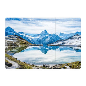 Магнитный плакат 3Х2 с принтом Альпы в Курске, Полимерный материал с магнитным слоем | 6 деталей размером 9*9 см | австрия | альпийские горы | альпийский хребет | альпы | германия | горное озеро | горные лыжи | европа | италия | лихтенштейн | пейзаж | природа | словения | сноуборд | франция | швейцария