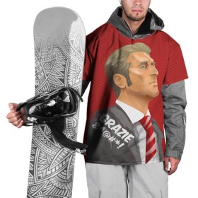 Накидка на куртку 3D с принтом Тренер в Курске, 100% полиэстер |  | Тематика изображения на принте: fcsm | football | sp | мясные | футбольный клуб