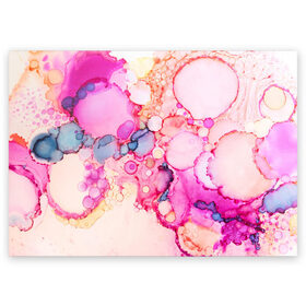 Поздравительная открытка с принтом Абстрактные краски в Курске, 100% бумага | плотность бумаги 280 г/м2, матовая, на обратной стороне линовка и место для марки
 | abstraction | color | spray | tie dye | абстракция | акварель | брызги красок | живопись | искусство | капли капли | краски | текстуры | цветные краски | яркие цвета